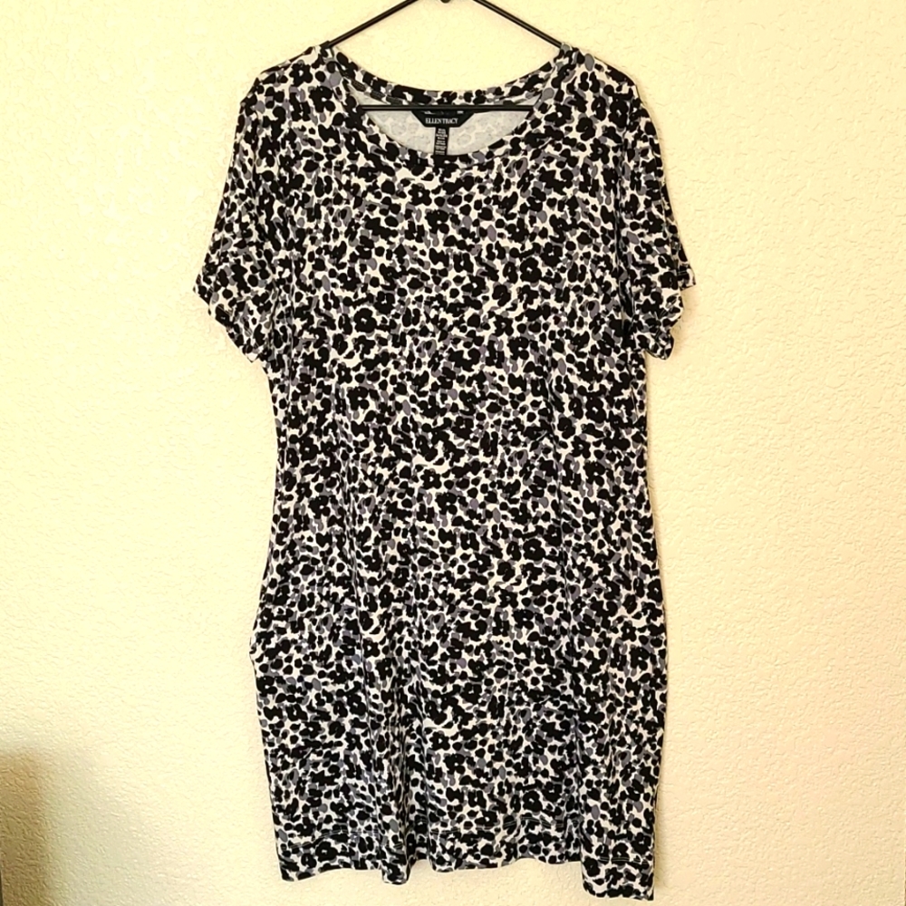 Ellen Tracy Pima cotton dress, XXL, like new